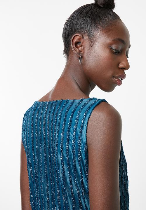 Vero Moda - Shane sleeveless short dress - blue