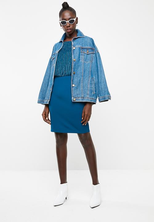 Vero Moda - Shane sleeveless short dress - blue