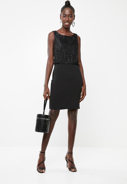 Vero Moda - Shane sleeveless short dress - black