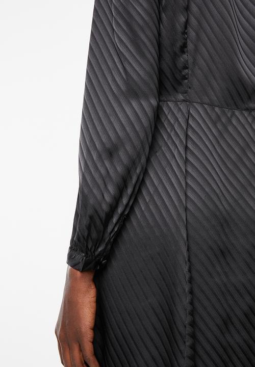 Vero Moda - Wonda long sleeve dress - black