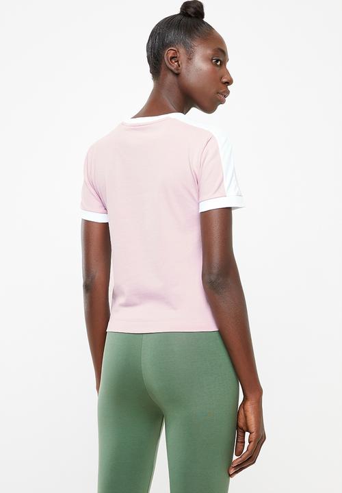 PUMA - Classics tight T7 tee - pink