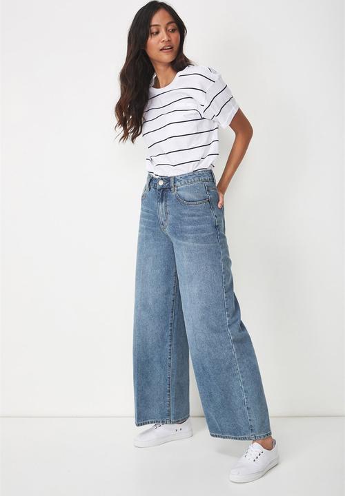 Cotton On - The one boyfriend tee - stripe white