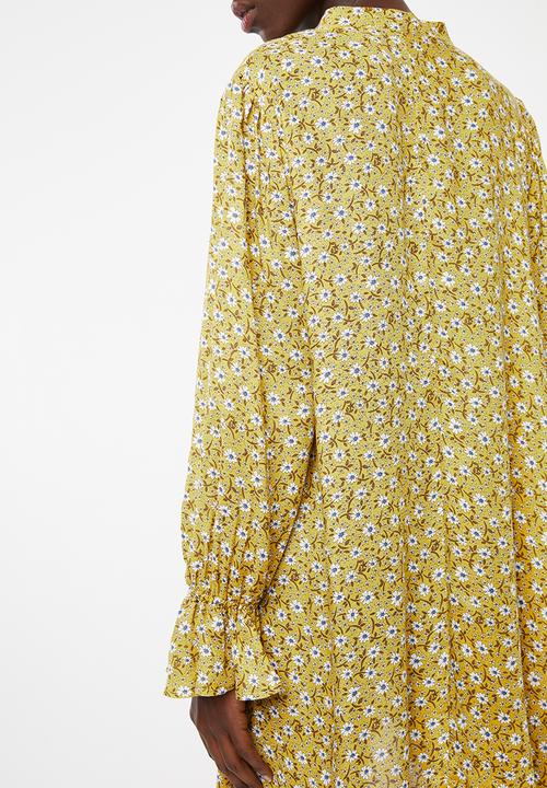 Superbalist - Peasant dress - yellow