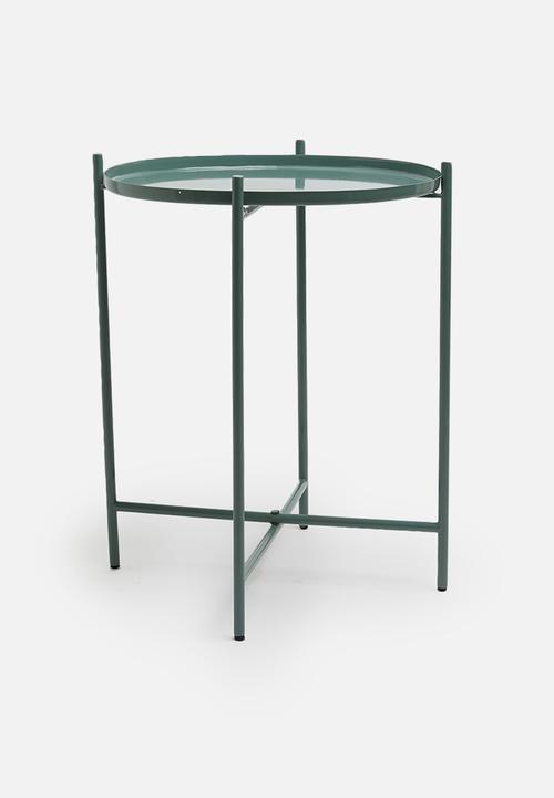 Sixth Floor - Dianara tray table - green 
