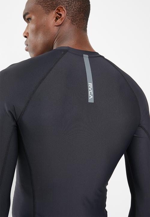 RVCA - Compression long sleeve crew - black 
