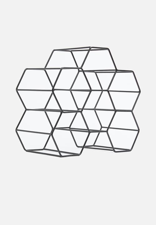 Sixth Floor - Jina wine rack-iron