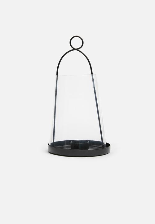 Sixth Floor - Neema lantern - black