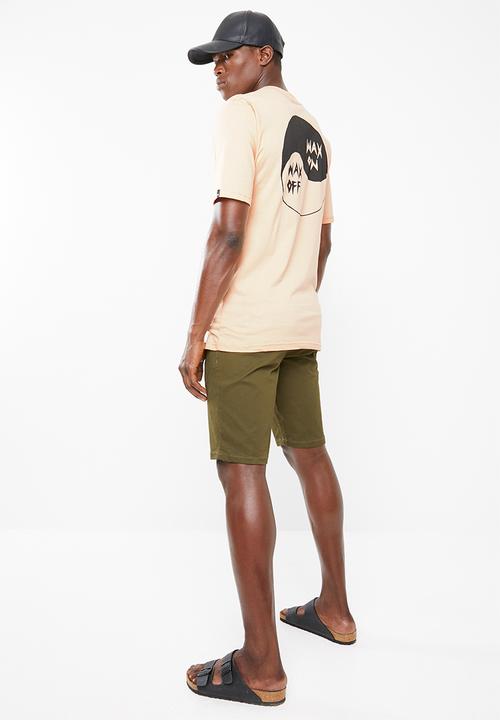 Quiksilver - Good bad tee - peach