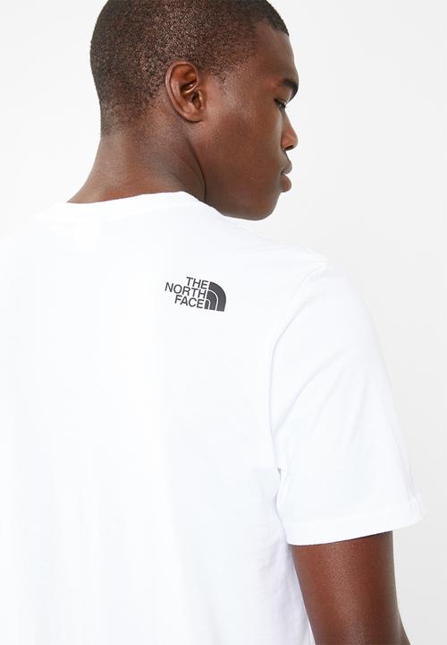 The North Face - Woodcut dome short sleeve tee - white
