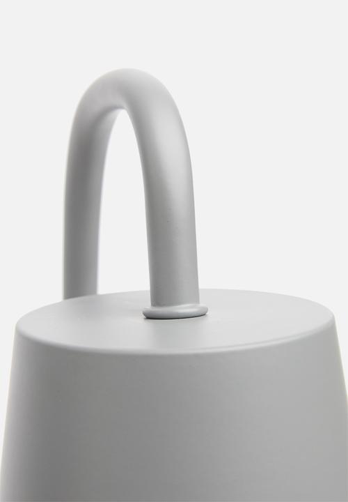 Sixth Floor - Essential table lamp set of 2 - charcoal grey