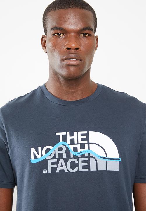 The North Face - Mountain line short sleeve tee - navy
