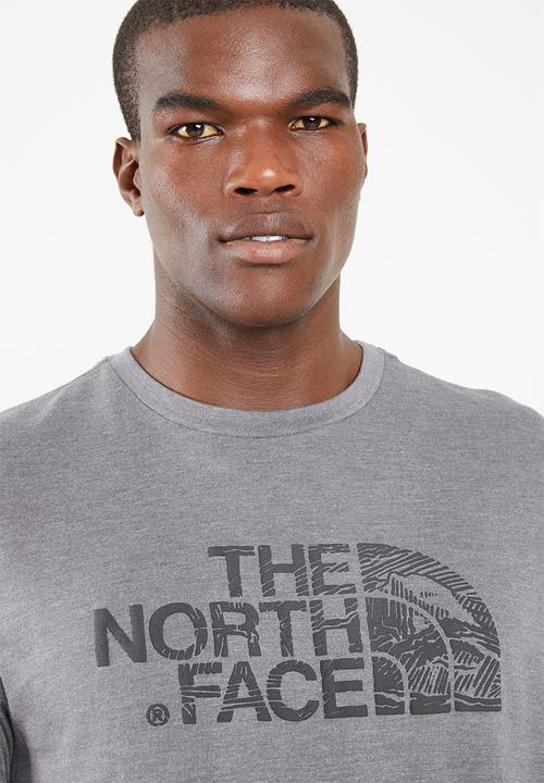 The North Face - Woodcut dome short sleeve tee - grey