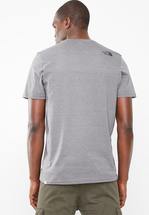The North Face - Short sleeve easy tee - charcoal