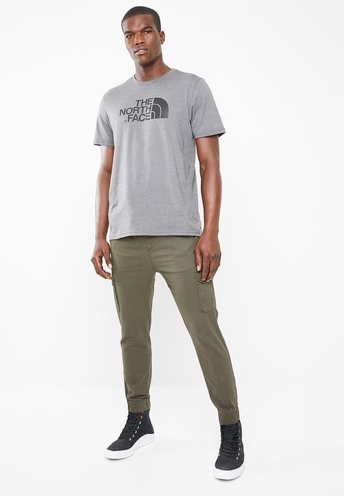 The North Face - Short sleeve easy tee - charcoal