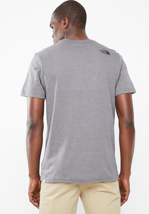 The North Face - Mountain line short sleeve tee - charcoal