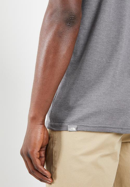 The North Face - Mountain line short sleeve tee - charcoal