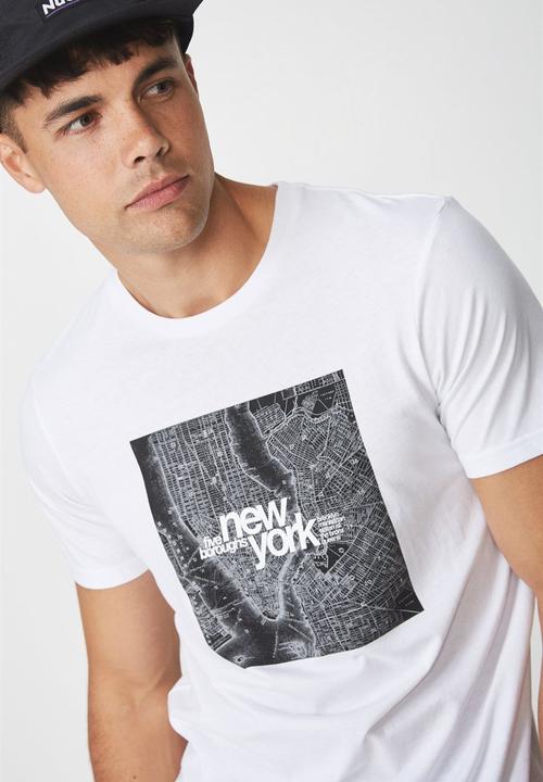 Cotton On - Tbar short sleeve tee - white