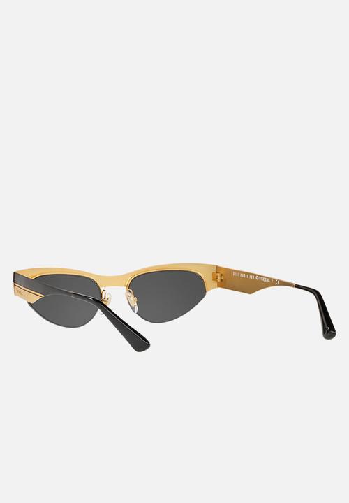 Vogue Eyewear - Gigi Hadid-VO4105S sunglasses - matte black/brushed gold