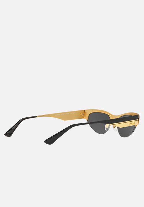 Vogue Eyewear - Gigi Hadid-VO4105S sunglasses - matte black/brushed gold