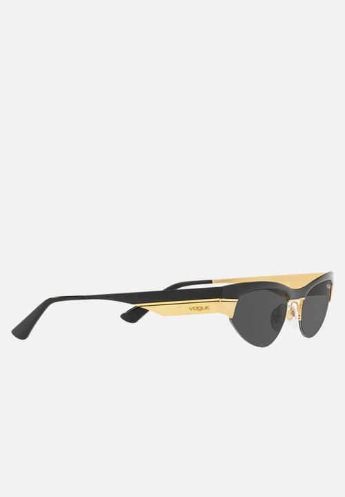 Vogue Eyewear - Gigi Hadid-VO4105S sunglasses - matte black/brushed gold