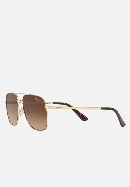 Vogue Eyewear - Gigi Hadid - VO4083S sunglasses 55mm - gold/brown gradient