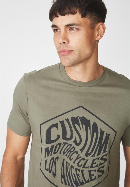 Cotton On - Tbar tee 2 - green 
