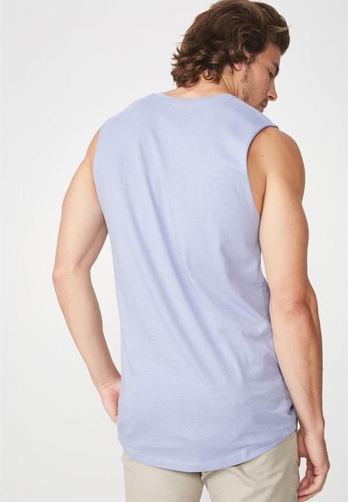 Cotton On - Tbar muscle - purple 
