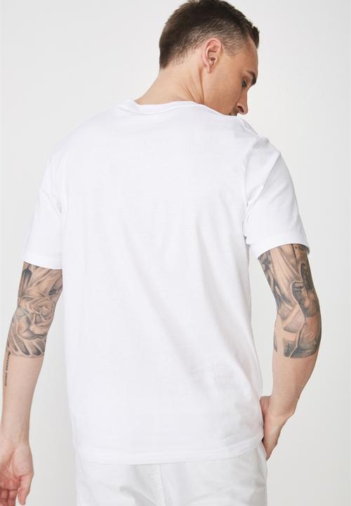 Cotton On - Freddie Tbar collaboration tee - white