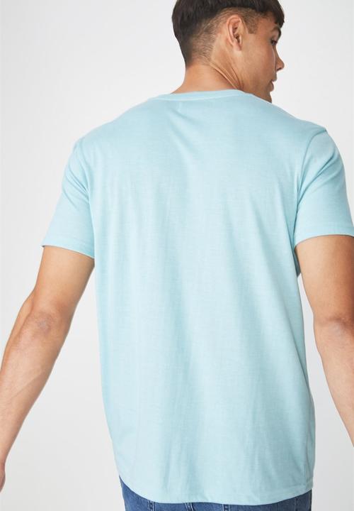 Cotton On - Downtown Tbar tee - turquoise