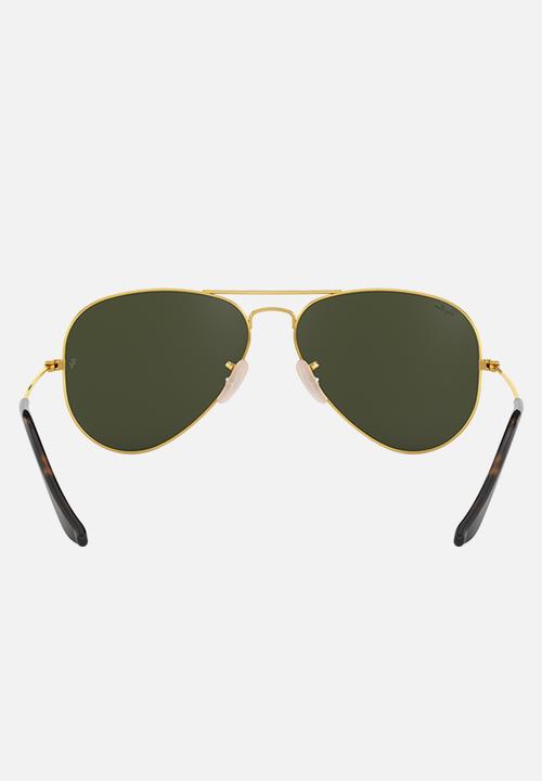 Ray-Ban - Aviator sunglasses  58mm - gold &  dark green