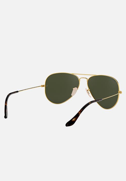 Ray-Ban - Aviator sunglasses  58mm - gold &  dark green
