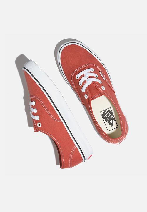 Vans - Authentic - hot sauce/true white