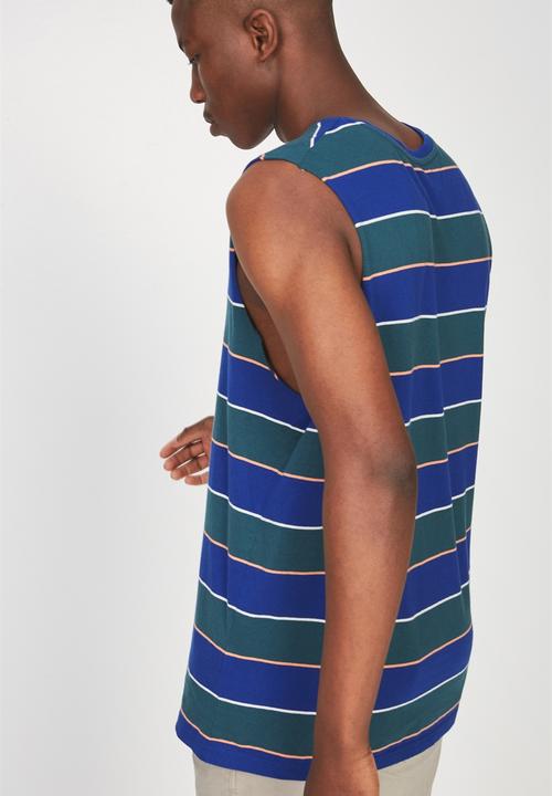 Cotton On - Big stripe Tbar tee - multi