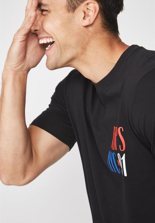 Cotton On - Borough 1991 Tbar tee - black