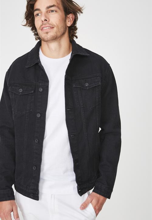 Cotton On - Rodeo Tupac California love collaboration jacket - black