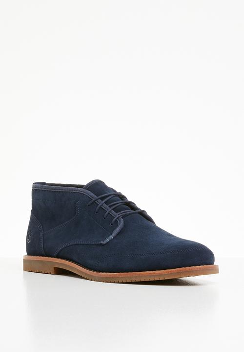Timberland - Suede half cab chukka - navy