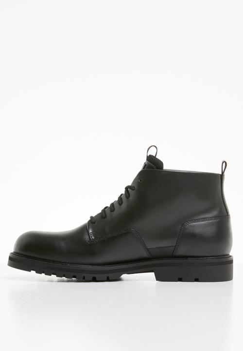 G-STAR - Core derby boot - black