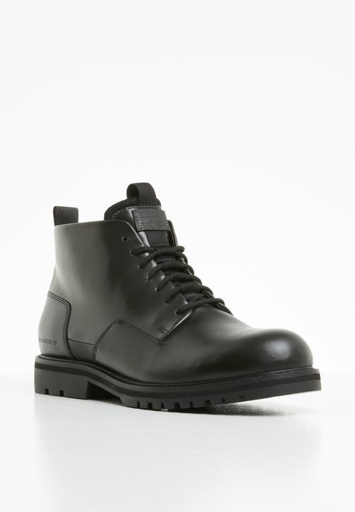 G-STAR - Core derby boot - black