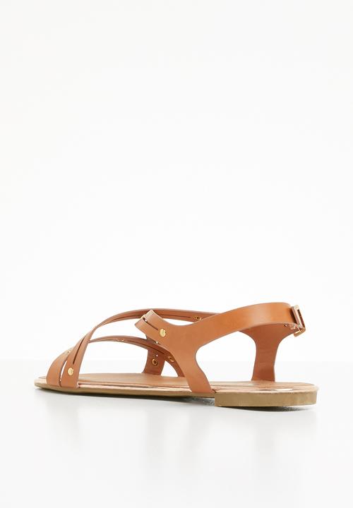 Butterfly Feet - Radiya strappy sandal - tan