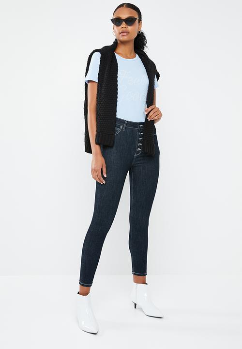 Vero Moda - Day short sleeve T-shirt - blue