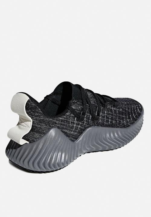 adidas Performance - Alphabounce trainer - black, grey & white 