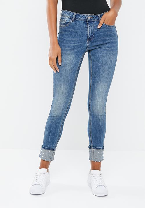 vero moda jeans ankle zip