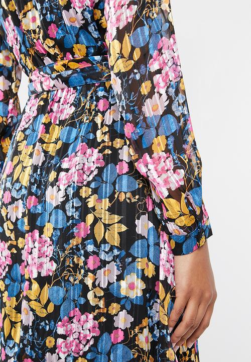 Vero Moda - Betty 3/4 wrap dress - multi