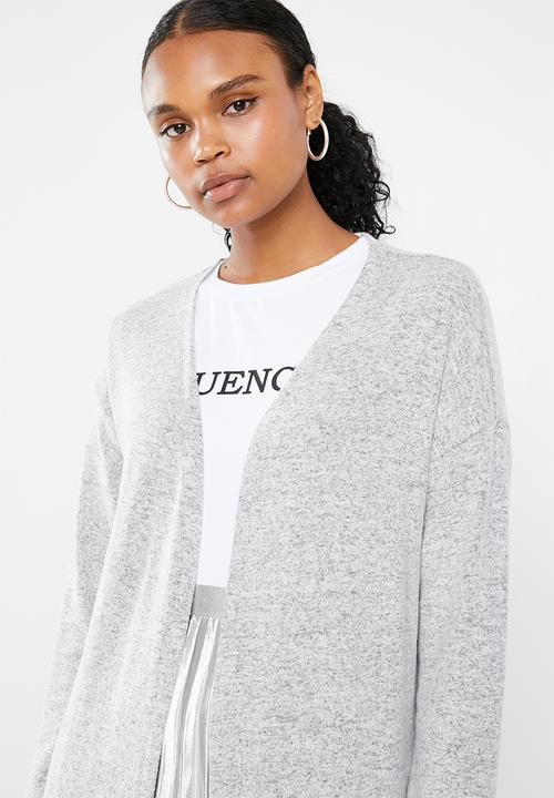 Vero Moda - Gigi lace cardigan - grey 
