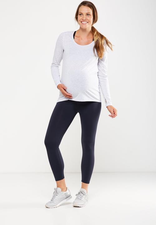 Cotton On - Maternity core 7/8 tights - navy