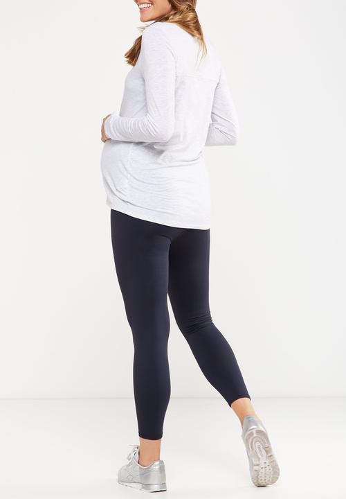 Cotton On - Maternity core 7/8 tights - navy