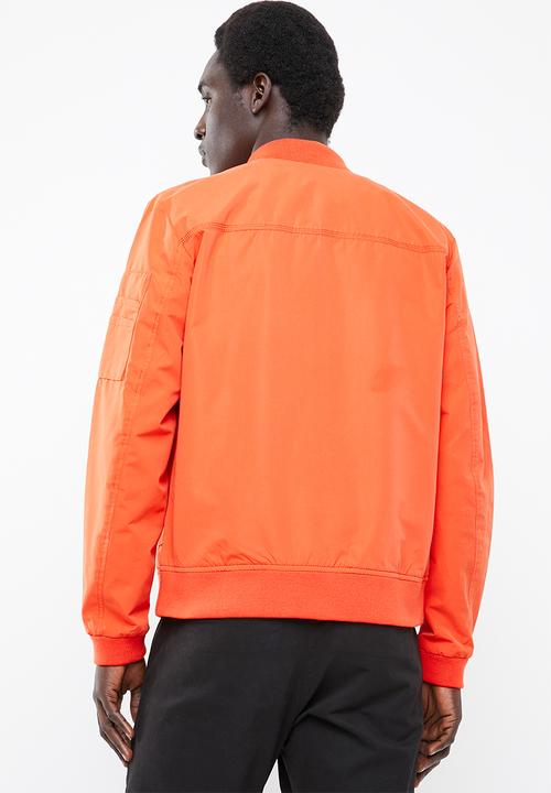 Jack & Jones - Grand bomber jacket - orange