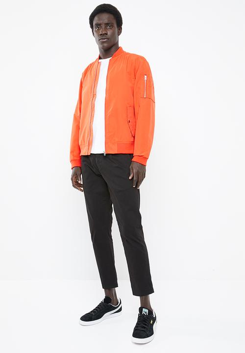 Jack & Jones - Grand bomber jacket - orange