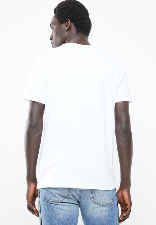Jack & Jones - NASA short sleeve crew neck tee - white 