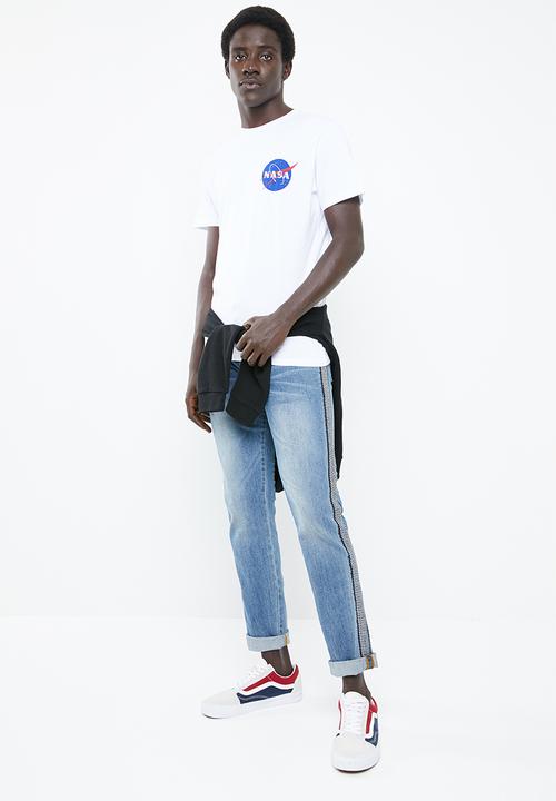 Jack & Jones - NASA short sleeve crew neck tee - white 